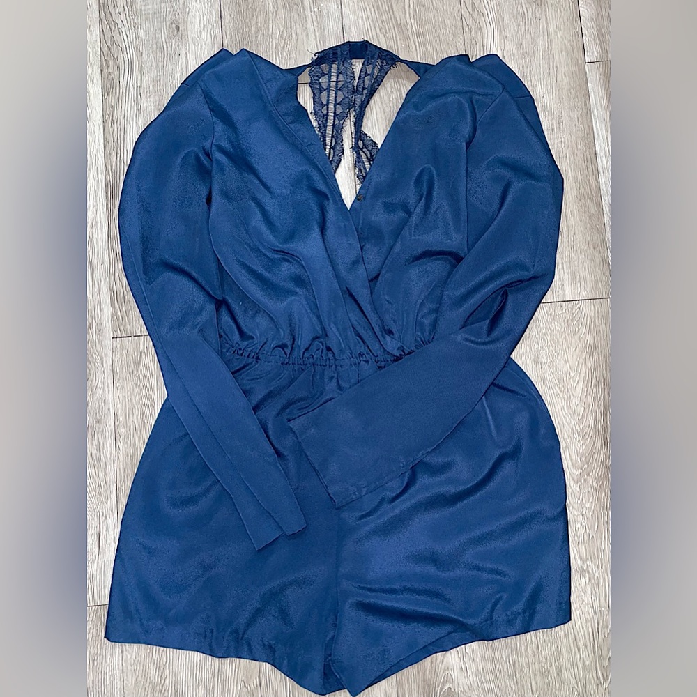 Bcbg generation navy romper S